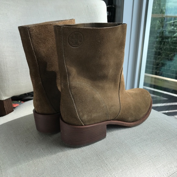 Tory Burch Leather boots women’s Size 10 - Picture 4 of 8